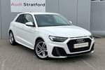 2022 Audi A1 Sportback 25 TFSI S Line 5dr in Shell White at Stratford Audi