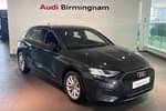 2021 Audi A3 Sportback 30 TFSI Technik 5dr in Manhattan Grey Metallic at Birmingham Audi