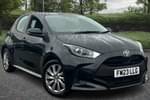 2023 Toyota Yaris Hatchback 1.5 Hybrid Icon 5dr CVT in Black at Listers Toyota Coventry