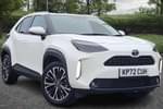 2022 Toyota Yaris Cross Estate 1.5 Hybrid Excel 5dr CVT in White at Listers Toyota Nuneaton