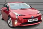 2018 Toyota Prius Hatchback 1.8 VVTi Business Edition 5dr CVT in Hypersonic Red at Listers Toyota Bristol (North)