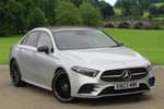 2023 Mercedes-Benz A Class Saloon Special Editions A200 AMG Line Premium Plus Night Edition 4dr Auto in Iridium Silver Metallic at Mercedes-Benz of Boston