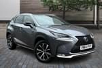 2014 Lexus NX Estate 300h 2.5 F-Sport 5dr CVT in Grey at Lexus Cheltenham