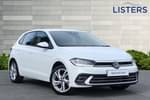 2023 Volkswagen Polo Hatchback 1.0 TSI Style 5dr in Pure White at Listers Volkswagen Worcester