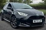 2022 Toyota Yaris Hatchback 1.5 Hybrid Design 5dr CVT in Black at Listers Toyota Coventry