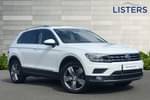 2019 Volkswagen Tiguan Diesel Estate 2.0 TDI 190 4Motion SEL 5dr DSG in Pure white at Listers Volkswagen Stratford-upon-Avon