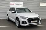 2021 Audi Q5 Estate 45 TFSI Quattro S Line 5dr S Tronic in Glacier White Metallic at Coventry Audi