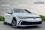 2022 Volkswagen Golf Hatchback 1.5 TSI 150 R-Line 5dr in Pure White at Listers Volkswagen Loughborough