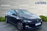 2021 Volkswagen Polo Hatchback Special Editions 1.0 TSI 95 Active 5dr in Deep black at Listers Volkswagen Nuneaton