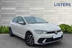 2022 Volkswagen Polo Hatchback 1.0 TSI Life 5dr in Ascot Grey at Listers Volkswagen Nuneaton