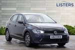 2023 Volkswagen Polo Hatchback 1.0 TSI Life 5dr DSG in Deep black at Listers Volkswagen Stratford-upon-Avon