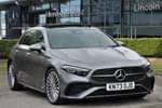 2023 Mercedes-Benz A Class Hatchback A200 AMG Line Premium Plus 5dr Auto in Mountain Grey Metallic at Mercedes-Benz of Lincoln