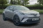 2017 Toyota C-HR Hatchback 1.8 Hybrid Excel 5dr CVT in Silver at Listers Toyota Stratford-upon-Avon