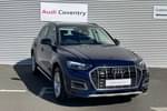 2022 Audi Q5 Diesel Estate 40 TDI Quattro Sport 5dr S Tronic in Navarra blue, metallic at Coventry Audi