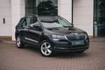 2022 Skoda Karoq Estate 1.0 TSI 110 SE 5dr in Black Magic Pearl Effect at Listers ŠKODA Coventry