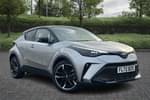 2022 Toyota C-HR Hatchback 2.0 Hybrid GR Sport 5dr CVT in Silver at Listers Toyota Stratford-upon-Avon