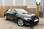 2022 Audi A3 Sportback 35 TFSI Technik 5dr in Brilliant Black at Worcester Audi