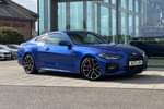 2021 BMW 4 Series Coupe 420i M Sport 2dr Step Auto in Portimao Blue at Listers King's Lynn (BMW)