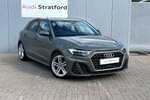 2023 Audi A1 Sportback 30 TFSI 110 S Line 5dr in Chronos grey, metallic at Stratford Audi