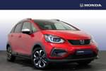 2022 Honda Jazz Hatchback 1.5 i-MMD Hybrid Crosstar EX 5dr eCVT in Red at Listers Honda Stratford-upon-Avon