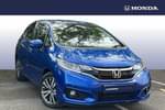 2019 Honda Jazz Hatchback 1.3 i-VTEC EX Navi 5dr in Brilliant Sporty Blue at Listers Honda Northampton