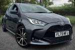 2023 Toyota Yaris Hatchback 1.5 Hybrid 130 GR Sport 5dr CVT in Grey at Listers Toyota Coventry