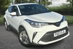 2023 Toyota C-HR Hatchback 1.8 Hybrid Icon 5dr CVT in White at Listers Toyota Coventry