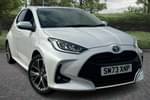 2024 Toyota Yaris Hatchback 1.5 Hybrid Excel 5dr CVT in White at Listers Toyota Coventry