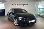 2023 Audi A3 Sportback S3 TFSI Black Edition Quattro 5dr S Tronic in Mythos black, metallic at Birmingham Audi