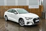 2022 Audi A3 Saloon 30 TFSI Sport 4dr in Ibis white, solid at Worcester Audi