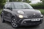 2020 Fiat 500L Hatchback 1.4 City Cross 5dr in Metallic Bicolour - Heavy metal grey with gloss black roof and mirrors at Listers Toyota Nuneaton