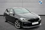 2024 BMW 1 Series Hatchback M135i xDrive 5dr Step Auto in Black Sapphire metallic paint at Listers Boston (BMW)