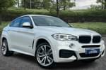 2017 BMW X6 Diesel Estate xDrive30d M Sport 5dr Step Auto in Metallic - Mineral white at Lexus Lincoln