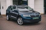 2018 Skoda Karoq Diesel Estate 1.6 TDI SE L 5dr in Petrol Blue at Listers ŠKODA Coventry