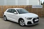 2020 Audi A1 Sportback 25 TFSI Technik 5dr in Shell White at Worcester Audi