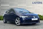 2020 Volkswagen Golf Hatchback 1.5 TSI 150 R-Line 5dr in Atlantic Blue at Listers Volkswagen Loughborough