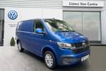 2023 Volkswagen Transporter T28 SWB Diesel 2.0 TDI 110 Highline Van in Blue at Listers Volkswagen Van Centre Coventry