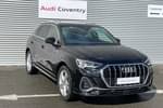 2020 Audi Q3 Estate 35 TFSI S Line 5dr in Mythos Black Metallic at Coventry Audi