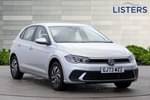 2023 Volkswagen Polo Hatchback 1.0 Life 5dr in Reflex silver at Listers Volkswagen Nuneaton