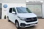 2024 Volkswagen Transporter T32 SWB Diesel 2.0 TDI 150 Highline Kombi Van DSG in White at Listers Volkswagen Van Centre Coventry