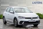 2023 Volkswagen Polo Hatchback 1.0 Life 5dr in Reflex silver at Listers Volkswagen Nuneaton