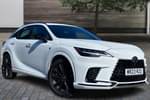 2023 Lexus RX Estate 500h 2.4 Direct4 F-Sport 5dr Auto in White at Lexus Lincoln