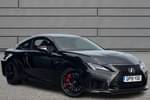 2019 Lexus RC F Coupe Special Edition 5.0 Track Edition 2dr Auto in Graphite Black at Lexus Bristol