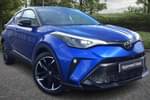 2021 Toyota C-HR Hatchback 2.0 Hybrid GR Sport 5dr CVT in Blue at Listers Toyota Grantham