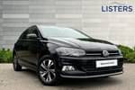 2021 Volkswagen Polo Hatchback 1.0 TSI 95 Match 5dr DSG in Deep Black at Listers Volkswagen Coventry