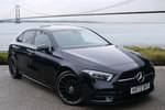 2023 Mercedes-Benz A Class Hatchback Special Editions A180 AMG Line Premium Plus Night Edition 5dr Auto in Cosmos Black Metallic at Mercedes-Benz of Hull