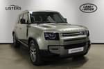 2023 Land Rover Defender Diesel Estate 3.0 D300 X-Dynamic S 110 5dr Auto (7 Seat) in Pangea Green at Listers Land Rover Hereford