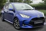 2021 Toyota Yaris Hatchback 1.5 Hybrid Design 5dr CVT in Blue at Listers Toyota Grantham