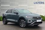 2024 Volkswagen T-Roc Hatchback 1.0 TSI 115 Style 5dr in Petrol Blue at Listers Volkswagen Stratford-upon-Avon