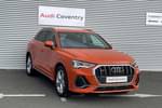 2022 Audi Q3 Estate 45 TFSI 245 Quattro S Line 5dr S Tronic in Pulse Orange at Coventry Audi